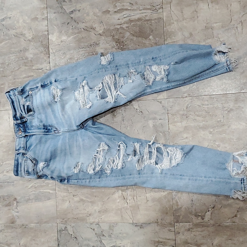 American Eagle mom jeans 4 short